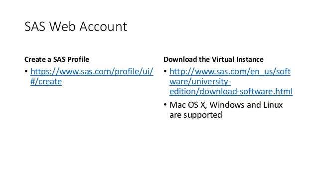 Sas University Edition Mac Users Manual